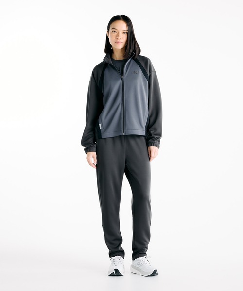 NEW BALANCE(ニューバランス)の「ニットトラックジャケット(ブルゾン・レディース・ライトグレー/アイボリー/ブルーグレー・X-LARGE/LARGE/MEDIUM/SMALL)」の19枚目の写真