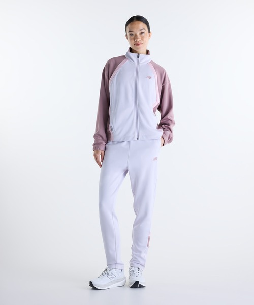 NEW BALANCE(ニューバランス)の「ニットトラックジャケット(ブルゾン・レディース・ライトグレー/アイボリー/ブルーグレー・X-LARGE/LARGE/MEDIUM/SMALL)」の15枚目の写真