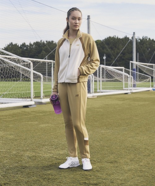 NEW BALANCE(ニューバランス)の「ニットトラックジャケット(ブルゾン・レディース・ライトグレー/アイボリー/ブルーグレー・X-LARGE/LARGE/MEDIUM/SMALL)」の5枚目の写真