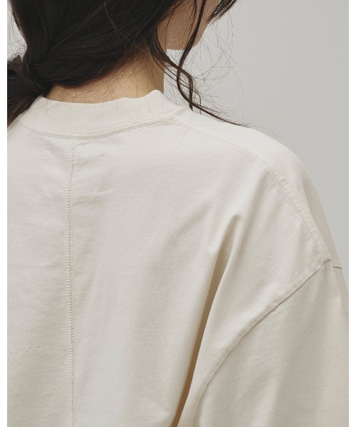 TODAYFUL(トゥデイフル)の「Boyfriend Halfsleeve T-shirt(Tシャツ/カットソー・レディース・スミクロ/キナリ・FREE)」の8枚目の写真