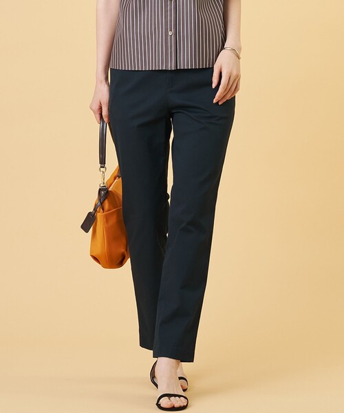 J.PRESS Ladies(J.プレス レディス)の「20チノストレッチ テーパード パンツ(チノパンツ・レディース・ネイビー系/ベージュ系/カーキ系・XXS/XS/S)」の3枚目の写真