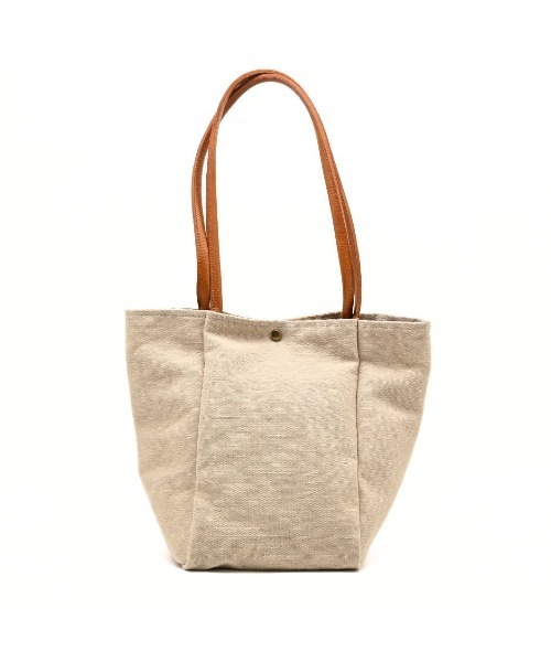 CLEDRAN（クレドラン）の「【コットンジュート ハンドル肩掛け可能】CL4013 HASA TWO SIDES TOTE M（トートバッグ・レディース・ベージュ/チョコ/ブラック・FREE）」の5枚目の写真
