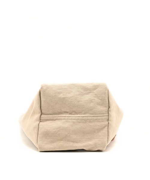 CLEDRAN（クレドラン）の「【コットンジュート ハンドル肩掛け可能】CL4013 HASA TWO SIDES TOTE M（トートバッグ・レディース・ベージュ/チョコ/ブラック・FREE）」の7枚目の写真