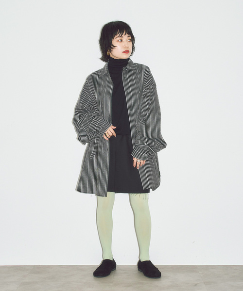 CITYSHOP(シティーショップ)の「SHORT TIGHT スカート(スカート・レディース・ブラウン/ブラック・36/38)」の4枚目の写真