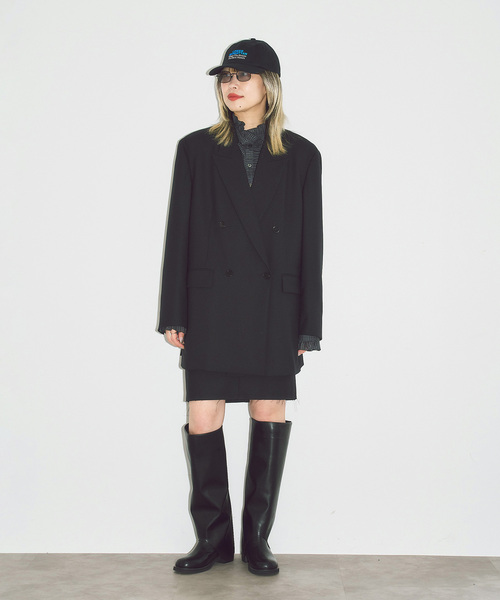 CITYSHOP(シティーショップ)の「SHORT TIGHT スカート(スカート・レディース・ブラウン/ブラック・36/38)」の7枚目の写真