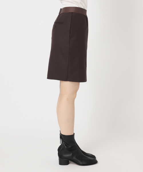 CITYSHOP(シティーショップ)の「SHORT TIGHT スカート(スカート・レディース・ブラウン/ブラック・36/38)」の14枚目の写真