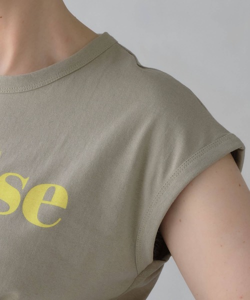 ZAKKA-BOX(ザッカボックス)の「FraiseロゴTシャツ(Tシャツ/カットソー・レディース・カーキ/ホワイト/ブラック・FREE)」の11枚目の写真