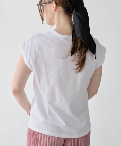 ZAKKA-BOX(ザッカボックス)の「FraiseロゴTシャツ(Tシャツ/カットソー・レディース・カーキ/ホワイト/ブラック・FREE)」の19枚目の写真