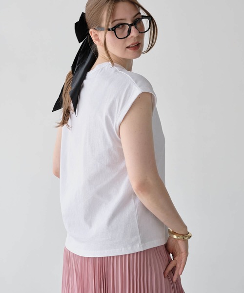 ZAKKA-BOX(ザッカボックス)の「FraiseロゴTシャツ(Tシャツ/カットソー・レディース・カーキ/ホワイト/ブラック・FREE)」の20枚目の写真