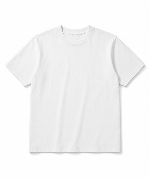 FreeZone(フリーゾーン)の「コットン100% ベーシッククルーネック半袖Tシャツ(Tシャツ/カットソー・レディース・ブラック/グレー/グリーン/ホワイト・F)」の11枚目の写真
