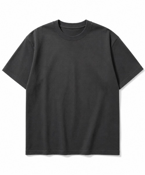 FreeZone(フリーゾーン)の「コットン100% ベーシッククルーネック半袖Tシャツ(Tシャツ/カットソー・レディース・ブラック/グレー/グリーン/ホワイト・F)」の5枚目の写真