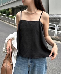バックリボンキャミソールビスチェ