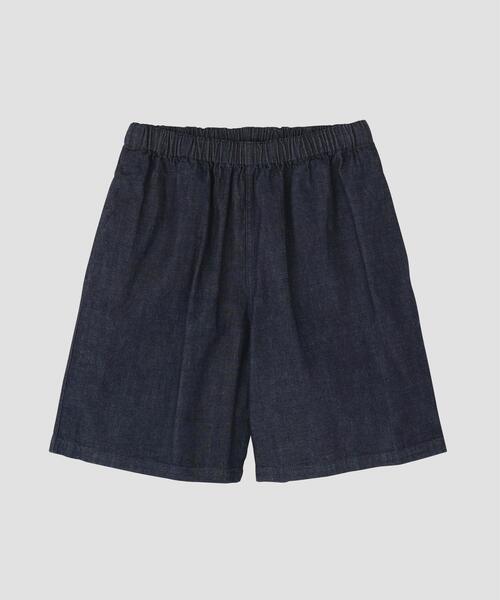 Y(ワイ)の「Y / ORGANIC COTTON LIGHT DENIM SHORTS(その他パンツ・メンズ・ホワイト/ネイビー・MEDIUM/LARGE/SMALL)」の14枚目の写真