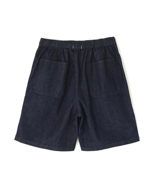 Y(ワイ)の「Y / ORGANIC COTTON LIGHT DENIM SHORTS(その他パンツ・メンズ・ホワイト/ネイビー・MEDIUM/LARGE/SMALL)」の15枚目の写真