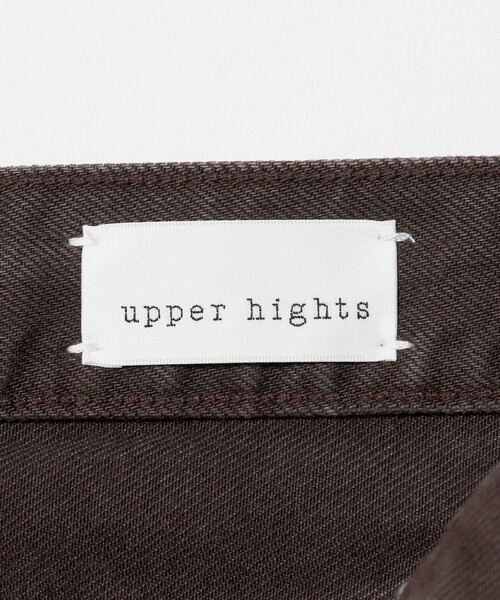 upperhights(アッパーハイツ)の「<upper hights>THE NIECE MID RISE デニムパンツ/ダークブラウン(デニムパンツ・レディース・ダークブラウン・25/24/23/22)」の17枚目の写真