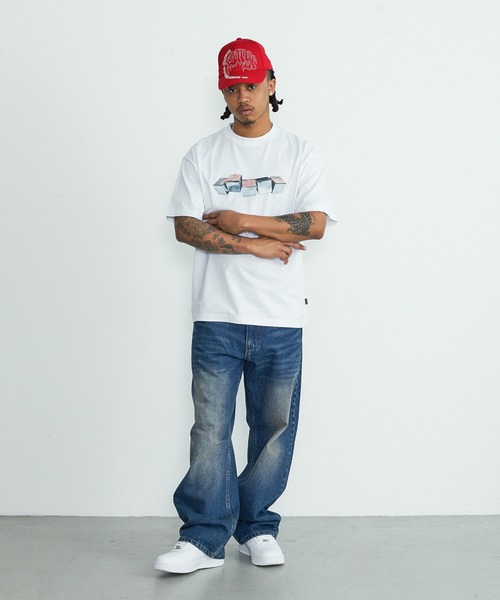 XLARGE(エクストララージ)の「METAL DICE S/S TEE(Tシャツ/カットソー・メンズ・ブラック/ホワイト/ネイビー・XL/L/M/S)」の7枚目の写真