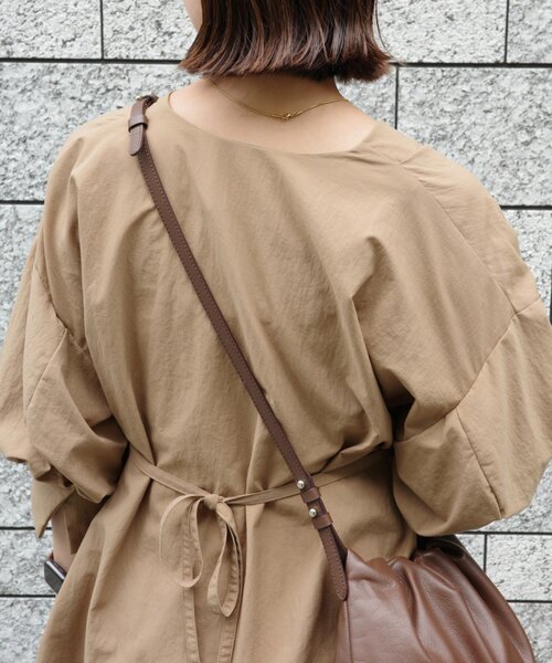 gemeil(ジェムイル)の「【待望の延長ベルト】レザーワンハンドルベルト(CE-1815)(その他小物・レディース・ブラック/グレイッシュベージュ/ダークブラウン・FREE)」の17枚目の写真