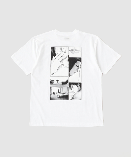 JOURNAL STANDARD(ジャーナルスタンダード)の「NEMES x HEAT HEAT T-SH(Tシャツ/カットソー・メンズ・ブラック/ホワイト/ブラック系その他/ホワイト系その他・LARGE/X-LARGE/MEDIUM)」の2枚目の写真