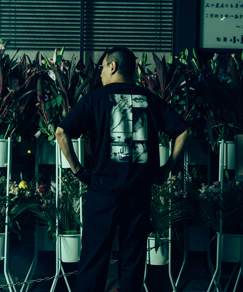 JOURNAL STANDARD(ジャーナルスタンダード)の「NEMES x HEAT HEAT T-SH(Tシャツ/カットソー・メンズ・ブラック/ホワイト/ブラック系その他/ホワイト系その他・LARGE/X-LARGE/MEDIUM)」の18枚目の写真