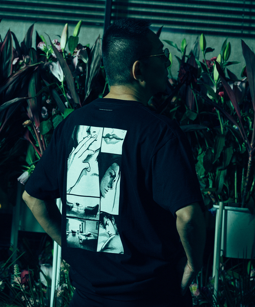 JOURNAL STANDARD(ジャーナルスタンダード)の「NEMES x HEAT HEAT T-SH(Tシャツ/カットソー・メンズ・ブラック/ホワイト/ブラック系その他/ホワイト系その他・LARGE/X-LARGE/MEDIUM)」の19枚目の写真