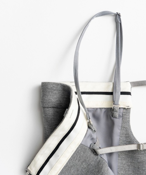 MAISON SPECIAL(メゾンスペシャル)の「Tulip Silhouette Camisole Dress/チューリップシルエットキャミワンピース(ワンピース・レディース・グレー/ブラック・36/38)」の19枚目の写真