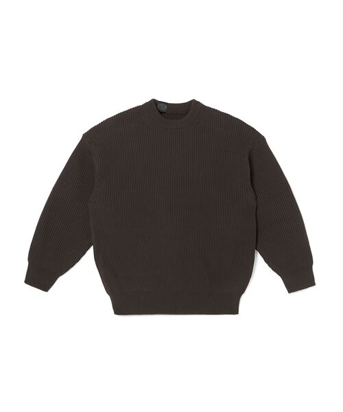 N.HOOLYWOOD COMPILE(N.ハリウッド コンパイル)の「CREWNECK KNIT(ニット/セーター・メンズ・ブラウン/グリーン/ブルー・40/38/36)」の2枚目の写真
