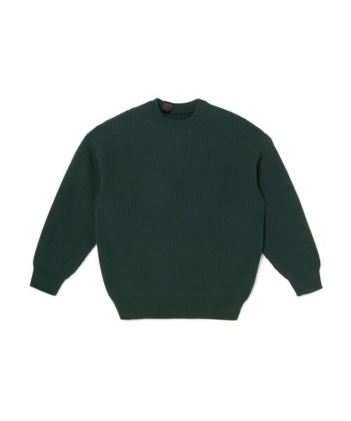 N.HOOLYWOOD COMPILE(N.ハリウッド コンパイル)の「CREWNECK KNIT(ニット/セーター・メンズ・ブラウン/グリーン/ブルー・40/38/36)」の1枚目の写真