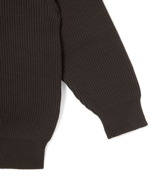 N.HOOLYWOOD COMPILE(N.ハリウッド コンパイル)の「CREWNECK KNIT(ニット/セーター・メンズ・ブラウン/グリーン/ブルー・40/38/36)」の6枚目の写真