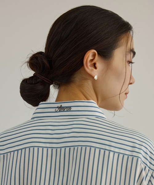 AMERICANA（アメリカーナ）の「【Americana（アメリカーナ） for SALON】ストライプシャツ（シャツ/ブラウス・レディース・ベージュ系その他2/ブルー系その他4・FREE）」の14枚目の写真