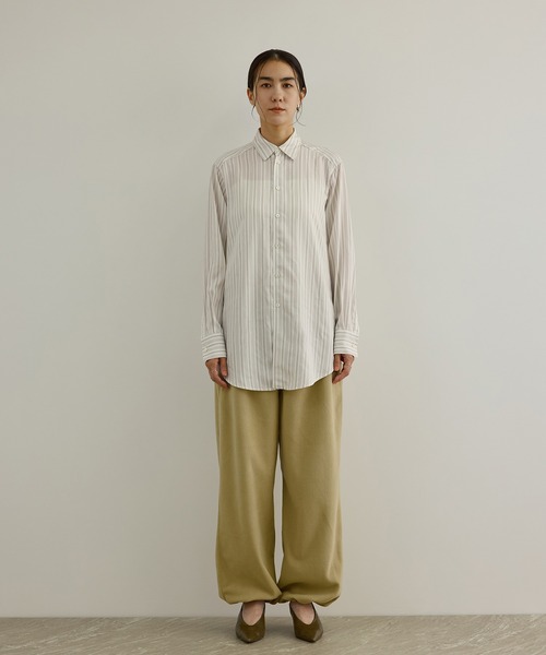 AMERICANA（アメリカーナ）の「【Americana（アメリカーナ） for SALON】ストライプシャツ（シャツ/ブラウス・レディース・ベージュ系その他2/ブルー系その他4・FREE）」の20枚目の写真