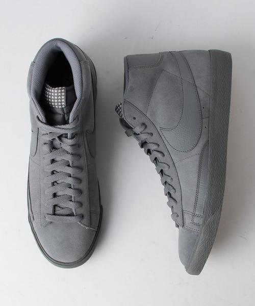 NIKE(ナイキ)の「NIKE(ナイキ) ブレーザー MID PRM VNTG(スニーカー・メンズ・ホワイト/グレー・26.5cm/27.5cm/28cm/26cm/27cm/29cm)」の2枚目の写真