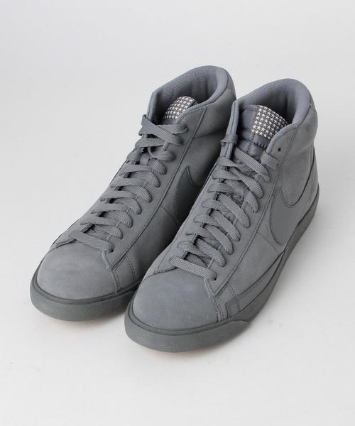 NIKE(ナイキ)の「NIKE(ナイキ) ブレーザー MID PRM VNTG(スニーカー・メンズ・ホワイト/グレー・26.5cm/27.5cm/28cm/26cm/27cm/29cm)」の3枚目の写真