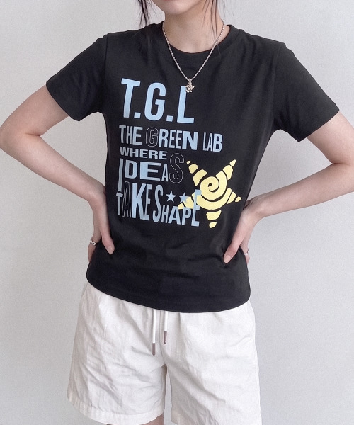 THE GREEN LAB（ザグリーンラボ）の「TGL スパン半袖Tシャツ [ミント]（Tシャツ/カットソー・レディース・その他・FREE）」の6枚目の写真