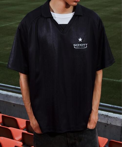 Schott(ショット)の「Schott/ショット/BLACK SHEEP GAME SHIRT/ブラックシープ ゲームシャツ(シャツ/ブラウス・メンズ・ブラック・M/XL/L)」の3枚目の写真