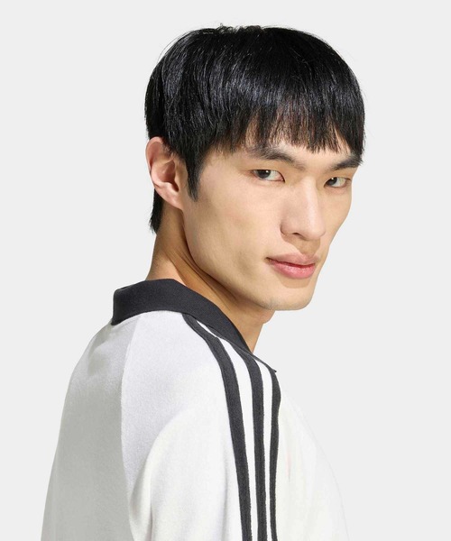 adidas(アディダス)の「テリー ポロシャツ / アディダスオリジナルス adidas Originals(ポロシャツ・メンズ・ホワイト・MEDIUM/SMALL/X-LARGE/X-SMALL/XX-SMALL/XX-LARGE/3XL/LARGE)」の6枚目の写真