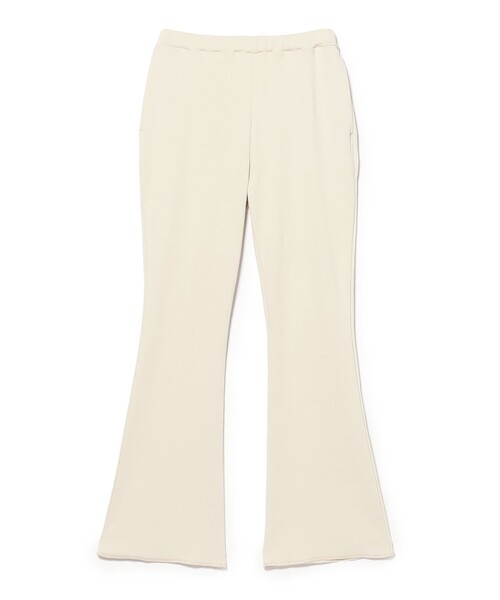 PICCADILLY(ピカデリー)の「【別注】PICCADILLY / リブ パンツ(その他パンツ・レディース・オフホワイト/ブラック・ONE SIZE)」の1枚目の写真