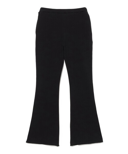 PICCADILLY(ピカデリー)の「【別注】PICCADILLY / リブ パンツ(その他パンツ・レディース・オフホワイト/ブラック・ONE SIZE)」の2枚目の写真