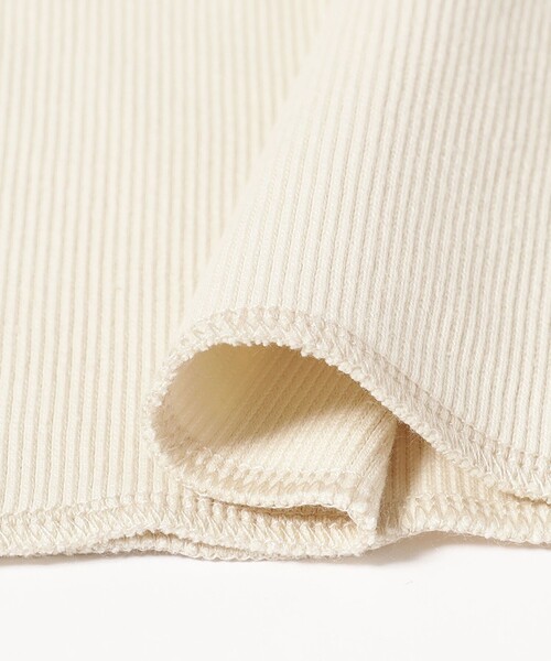 PICCADILLY(ピカデリー)の「【別注】PICCADILLY / リブ パンツ(その他パンツ・レディース・オフホワイト/ブラック・ONE SIZE)」の8枚目の写真