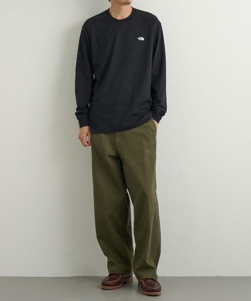 THE NORTH FACE(ザノースフェイス)の「【THE NORTH FACE】LS FD NUPTSE CTN T(Tシャツ/カットソー・メンズ・ホワイト/ブラック・M/L)」の8枚目の写真