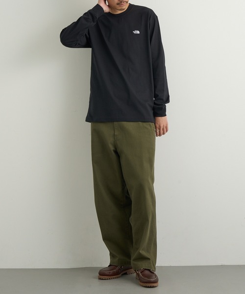 THE NORTH FACE(ザノースフェイス)の「【THE NORTH FACE】LS FD NUPTSE CTN T(Tシャツ/カットソー・メンズ・ホワイト/ブラック・M/L)」の9枚目の写真