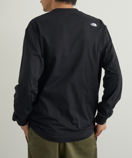 THE NORTH FACE(ザノースフェイス)の「【THE NORTH FACE】LS FD NUPTSE CTN T(Tシャツ/カットソー・メンズ・ホワイト/ブラック・M/L)」の6枚目の写真