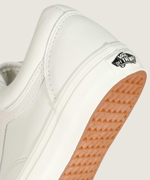 VANS(バンズ)の「オールドスクール ナッパ / Old Skool WHITE VN000D6WWHT1(スニーカー・メンズ・ホワイト・5.5/4/4.5)」の6枚目の写真
