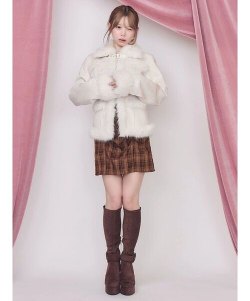 EATME(イートミー)の「ベルトデザインロングブーツ(ブーツ・レディース・グレー/ブラック/ブラウン・SMALL/MEDIUM/LARGE)」の21枚目の写真