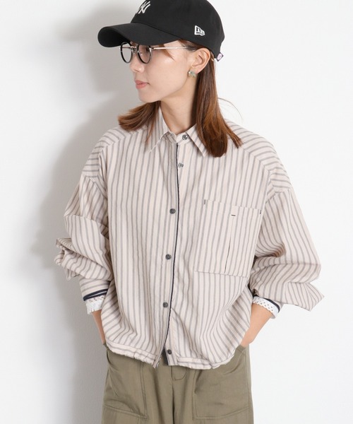 cepo(セポ)の「〈袖2way仕様〉マルチシャツブラウス(シャツ/ブラウス・レディース・ホワイト系/ブラック系/ブラウン系・M)」の2枚目の写真