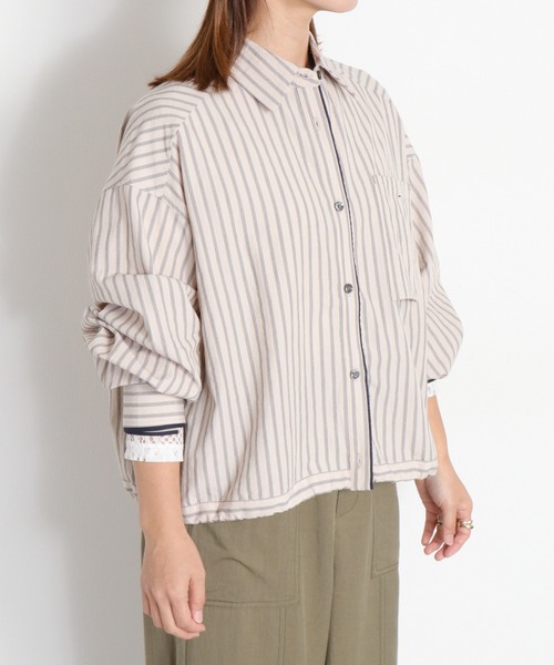 cepo(セポ)の「〈袖2way仕様〉マルチシャツブラウス(シャツ/ブラウス・レディース・ホワイト系/ブラック系/ブラウン系・M)」の11枚目の写真