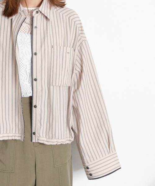 cepo(セポ)の「〈袖2way仕様〉マルチシャツブラウス(シャツ/ブラウス・レディース・ホワイト系/ブラック系/ブラウン系・M)」の18枚目の写真