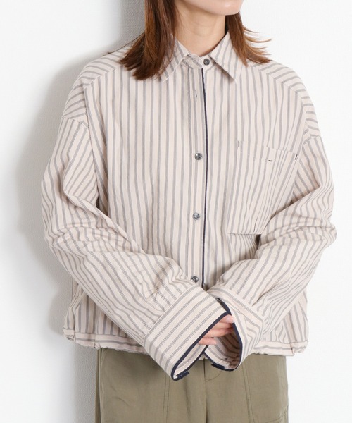 cepo(セポ)の「〈袖2way仕様〉マルチシャツブラウス(シャツ/ブラウス・レディース・ホワイト系/ブラック系/ブラウン系・M)」の16枚目の写真