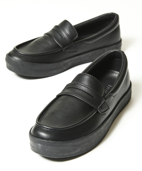 FREAK'S STORE(フリークスストア)の「限定展開 ローファースニーカー(スニーカー・メンズ・ブラック・23.0cm/24.0cm/26.0cm/25.0cm/28.0cm/27.0cm)」の5枚目の写真