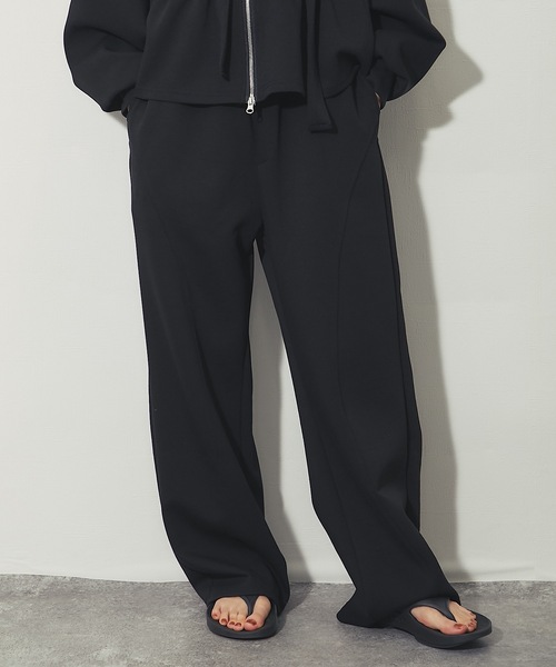 ANOTHER S(アナザーエス)の「「セットアップ対応」ポンチ立体カーブパンツ(その他パンツ・レディース・グレー/ブラック・FREE)」の15枚目の写真