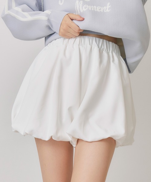REDYAZEL(レディアゼル)の「ロゴメッシュニット×バルーンショートパンツセットアップ(セットアップ・レディース・ライトグレー/ネイビー/ブラウン・FREE)」の11枚目の写真